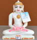 Picture of Super White Simandhar Swami 9” Murti 9S36