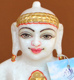 Picture of Super White Simandhar Swami 9” Murti 9S36