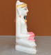 Picture of Super White Simandhar Swami 9” Murti 9S36