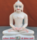 Picture of Super White Simandhar Swami 13” Murti 13S13