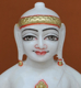 Picture of Super White Simandhar Swami 9” Murti 9S14