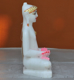 Picture of Super White Simandhar Swami 9” Murti 9S15