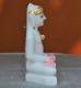 Picture of Super White Simandhar Swami 9” Murti 9S18