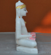 Picture of Super White Simandhar Swami 9” Murti 9S19