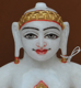 Picture of Super White Simandhar Swami 9” Murti 9S24