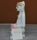 Picture of Super White Simandhar Swami 9” Murti 9S24