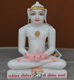 Picture of Super White Simandhar Swami 9” Murti 9S28