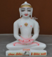 Picture of Super White Simandhar Swami 9” Murti 9S30