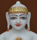 Picture of Super White Simandhar Swami 9” Murti 9S33