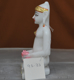 Picture of Super White Simandhar Swami 9” Murti 9S33