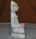 Picture of Super White Simandhar Swami 9” Murti 9S34