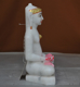 Picture of Super White Simandhar Swami 9” Murti 9S35