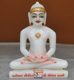 Picture of 7S13 Super White Simandhar Swami 7" Murti 7S13