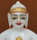 Picture of 7S13 Super White Simandhar Swami 7" Murti 7S13