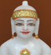 Picture of 7S15 Super White Simandhar Swami 7" Murti 7S15