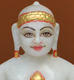Picture of 7S18 Super White Simandhar Swami 7" Murti 7S18