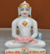 Picture of 7S19 Super White Simandhar Swami 7" Murti 7S19