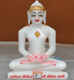 Picture of  7S20 Super White Simandhar Swami 7" Murti 7S20