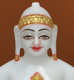 Picture of  7S20 Super White Simandhar Swami 7" Murti 7S20
