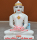 Picture of 7S21 Super White Simandhar Swami 7" Murti 7S21