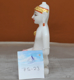 Picture of 7S23 Super White Simandhar Swami 7" Murti 7S23