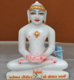 Picture of 7S26 Super White Simandhar Swami 7" Murti 7S26