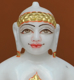 Picture of 7S28 Super White Simandhar Swami 7" Murti 7S28