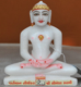 Picture of 7S29 Super White Simandhar Swami 7" Murti 7S29