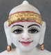 Picture of 7S3 Super White Simandhar Swami 7" Murti 7S3