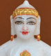 Picture of 7S35 Super White Simandhar Swami 7" Murti 7S35