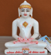 Picture of 7S37 Super White Simandhar Swami 7" Murti 7S37