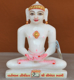 Picture of 7S38 Super White Simandhar Swami 7" Murti 7S38
