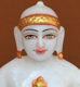 Picture of 7S42 Super White Simandhar Swami 7" Murti 7S42