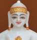 Picture of 7S43 Super White Simandhar Swami 7" Murti 7S43