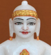 Picture of 7S47 Super White Simandhar Swami 7" Murti 7S47