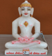Picture of 7S48 Super White Simandhar Swami 7" Murti 7S48