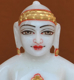 Picture of 7S52 Super White Simandhar Swami 7" Murti 7S52