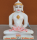 Picture of 7S56 Super White Simandhar Swami 7" Murti 7S56
