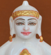 Picture of 7S56 Super White Simandhar Swami 7" Murti 7S56