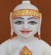 Picture of 7S59 Super White Simandhar Swami 7" Murti 7S59