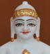 Picture of 7S65 Super White Simandhar Swami 7" Murti 7S65