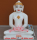 Picture of 7S66 Super White Simandhar Swami 7" Murti 7S66