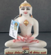 Picture of 7S7 Superb White Simandhar Swami 7" Murti 7S7
