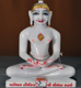 Picture of 9N10 Normal White Simandhar Swami 9” Murti 9N10