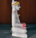 Picture of 9N10 Normal White Simandhar Swami 9” Murti 9N10