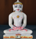 Picture of 9N12 Normal White Simandhar Swami 9” Murti 9N12