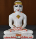Picture of 9N17 Normal White Simandhar Swami 9” Murti 9N17