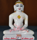 Picture of 9N7 Normal White Simandhar Swami 9” Murti 9N7