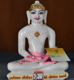 Picture of 9N9 Normal White Simandhar Swami 9” Murti 9N9