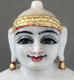 Picture of 9N5 Normal White Simandhar Swami 9” Murti 9N5